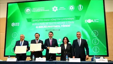 TOBB'da Depozito Saha Yönetim Sistemi Protokolü İmzalandı
